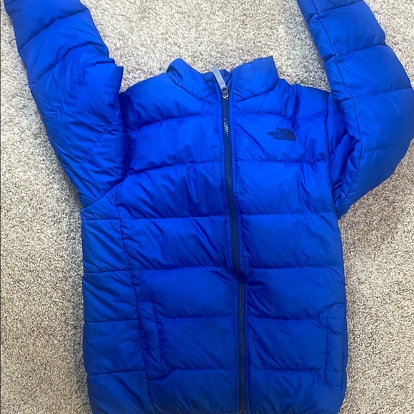 Kids Blue Jacket The North Face - Picture 1 of 4
